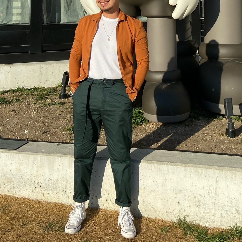 ASOS Zipper Jersey Jacket - Picture 10 of 10